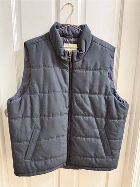 This Weatherproof Vintage men's vest quilted puffer, xxl navy blue NWOT